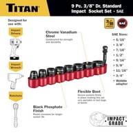 Conjunto de Soquetes de Impacto SAE Titan 48001: Precisão e Durabilidade para Seu Trabalho - imagem 5