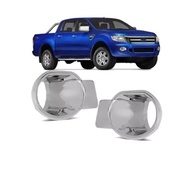 Par de Grades de Milha Cromadas para Ford Ranger (2013-2015): Estilo e Proteção Premium - imagem 2