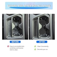Tapetes de Silicone Premium para VW Taos 2022-2024: Proteção e Estilo no Console Central e Porta-Copos - imagem 4