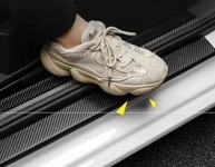 Protetor de Soleira Fibra de Carbono 4m x 15cm: Proteção Premium e Estilo para Seu Carro - imagem 5