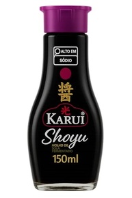 Molho Shoyu Premium Molheira de Vidro Karui 150ml - imagem 2