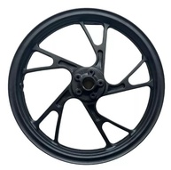 Roda Dianteira Titan 160 (2016-23) e 150 (2014-15) - Pe de Galinha Preto Fosco c/ Freio a Disco - imagem 2