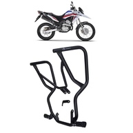 Protetor de Carenagem com Pedaleira MA para XRE 300 (2009-2023) - Preto Fosco Metal - imagem 1
