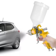 Pulverizador De Tinta Profissional Hvlp Com Reservatório 3 Bicos 600ml Pintura Automotiva Residencial - imagem 3