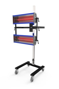 Lâmpada de Cura Infravermelha 2100W - Secador de Tinta Profissional com Temporizador para Pintura Automotiva - imagem 2