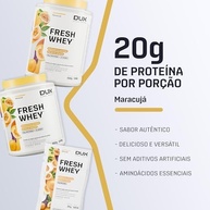 Fresh Whey Protein - Maracujá 450g - 20g de Proteínas por Porção - Suplementos Naturais, Suplementação Treino Academia, Ganho Muscular Hipertrofia - DUX HUMAN HEALTH - imagem 3