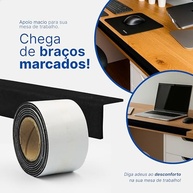 Protetor de Quina e Borda de Mesa EVA 1,90m - Fita Anti-Impacto para Segurança Infantil e Conforto no Home Office - imagem 4