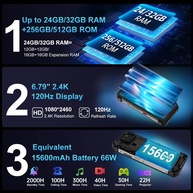 Unihertz Tank 3S: O Smartphone 5G à Prova de Tudo! - imagem 4