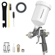 InoKraft Kit Básico de Pistola de Pulverização Ar D1 LVLP 1,3mm - Ideal para Pintura Profissional de Carros e Casas - imagem 2