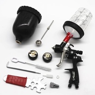 Pistola de Pulverização HVLP Profissional 1,3/1,7mm - Ideal para Pintura de Carros, Móveis e Acabamentos - imagem 3