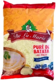 Purê De Batata Em Flocos Vegano Delamarie 1kg - imagem 1