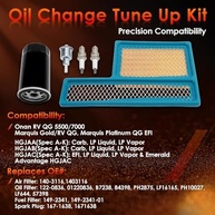 Kit Completo de Manutenção para Geradores Onan RV QG 5500/7000: Filtros e Velas de Ignição - imagem 3