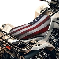 Capa de Assento Quadriciclo SEANATIVE: Proteção Universal Estilosa com Bandeira Americana - imagem 2