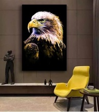 Quadro Decorativo em Canvas com Estampa de Águia - Estilo Moderno para Salas e Quartos - imagem 5