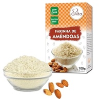 Farinha de Amendoas QVita 100g - imagem 3