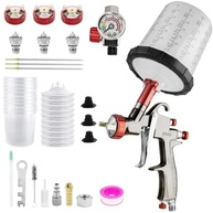 RRJ Pistola de Pulverização R500 LVLP 650ml - Alta Performance para Pintura Profissional - imagem 2