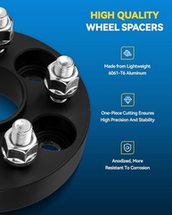 Espaçadores de Roda PHILTOP 5x4.5" (5x114.3mm) - Performance e Estilo para Mustang, Edge, Explorer e Ranger - imagem 5
