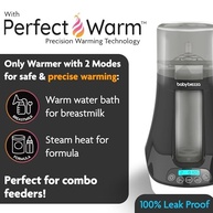 Baby Brezza Aquecedor Rápido de Mamadeira - Tecnologia de Precisão para Leite Materno e Fórmula - imagem 3