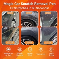 Removedor de Arranhões para Carro Preto - Caneta de Retoque Mágica com Fórmula Profissional - imagem 3