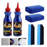 Kit Composto de Polimento para Carros - Removedor de Riscos e Arranhões com 2 Peças - imagem 1