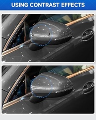 Kit de Tinta de Retoque Metálico Prata Irídio 775/9775 - Reparo Profissional de Arranhões para Mercedes-Benz - imagem 5