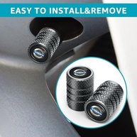 Tampas de Válvula de Pneu Premium para Volvo XC40, XC60, XC90 e Mais - Liga Resistente à Corrosão - imagem 4