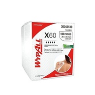 Pano de Limpeza Wypall X60 Higiene Corporal - 100 Unidades | Absorção Rápida e Resistente - imagem 2