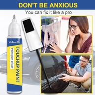 Tinta de retoque cinza para retoque de carro, pintura reparadora, pintura para carros, 2 em 1, caneta automotiva de 0,4 Fl Oz secagem rápida, fácil de usar - imagem 5