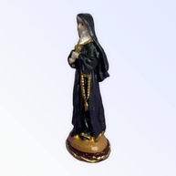 Imagem de Santa Rita de Cássia em Resina 7 cm - Peça Sagrada com Detalhes Realistas - imagem 3