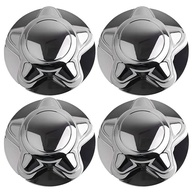 Tampas Centrais de Roda Cromadas Prateadas para Ft150 - Jogo com 4 Peças em Liga de Alumínio - imagem 2