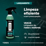 Vexus Limpador de Alta Performance 500ml: Rodas e Motores Impecáveis - imagem 3