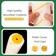 Capa de Rolo de Pintura 45 cm Microfibra - Alta Cobertura para Paredes e Tetos - imagem 4