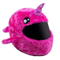 Capa de Capacete Moto Loot Narval Rosa Divertida - Segurança e Estilo! - imagem 2