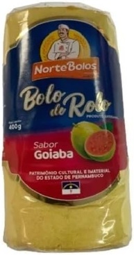 Bolo De Rolo Pernambucano Sabor Goiaba 400g - imagem 2