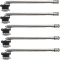 Kit 5 Hastes de Válvula TR509 Niquelada para Caminhões - Durabilidade e Segurança - imagem 1