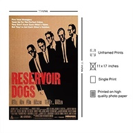 Pôster Reservoir Dogs 11x17 polegadas - Impressão Fosca Sem Moldura para Decoração de Parede - imagem 4