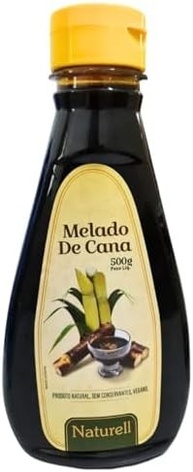 Melado de Cana Natural Sem Conservantes Sem Glúten Bisnaga 500g - imagem 3