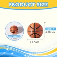 Capa de Haste de Válvula de Pneu Basquete 3D - Estilo e Proteção para seu Veículo - imagem 3