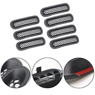 Transforme Seu Jeep Wrangler JK: Encaixes de Grade Frontal Premium (Preto Fosco) - imagem 4