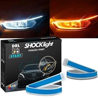 Fita de LED Dual Color DRL Shocklight 45cm: Ilumine seu Farol com Estilo e Segurança - imagem 2