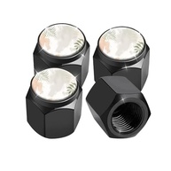 Kit 4 Tampas de Válvula de Pneu em Alumínio Universal - Estilo e Proteção para Seu Veículo - imagem 2