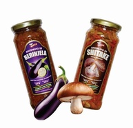Antepasto de Berinjela + Antepasto de Shitake 320g - Riele - imagem 1