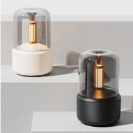 Difusor de Aromas com Luz de Vela 120ml – Umidificador Silencioso e Relaxante para Quarto e Sala - imagem 5