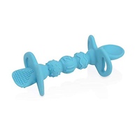Colher de Silicone Nuby com Travas de Segurança Azul - Proteção e Conforto para Bebês - imagem 2
