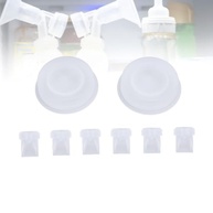 Kit Válvulas Bico de Pato + Diafragma Silicone - Compatível com Bombas de Amamentação V1/V2 - imagem 5