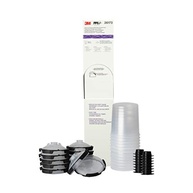 3M Kit de refil do sistema de pistola de pintura PPS 2.0 com tampas e forros, 26173, padrão, 623 g, filtro de 200 mícrons, uso para carros, móveis, casa e mais, 12 tampas e forros descartáveis, 16 - imagem 2
