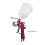 Pistola de Pintura HVLP com Bico de 1,4mm - Sistema de Alimentação por Gravidade 600ml - imagem 3