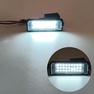 Luz de Placa LED 18-SMD 6500K para VW Golf, Passat, Porsche e mais - Brilho Branco e Instalação Plug & Play - imagem 3