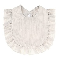 Conjunto de 4 babadores de musselina sólida para bebês, unissex, meninos, meninas, algodão, ajustável, para amamentação e baba - imagem 4