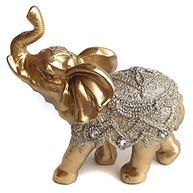 Elefante Decorativo em Resina Indiano - Símbolo de Sabedoria e Sorte (K200) - imagem 5